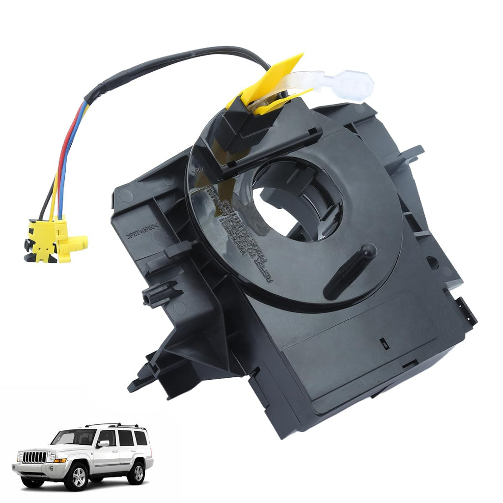 Angle Sensor Clock Spring for Jeep Wrangler JK/Compass MK/Patriot MK 2007-2018（5156106AF/AG/AA/AB/AC/AD Compatible）
