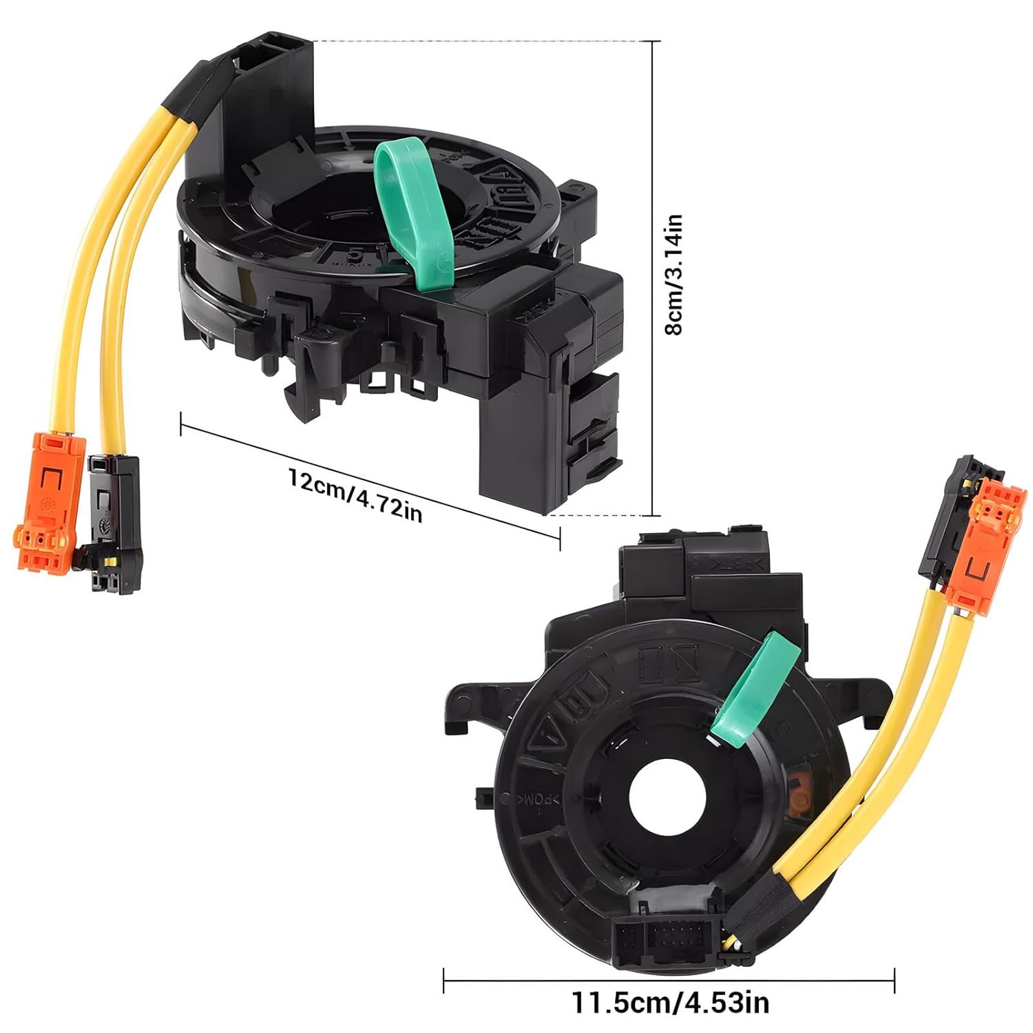 Replacement Wiring Harnesses Clcok-Spring for Subaru Outback/Legacy 2013-2021, Forester 2014-2018, Crosstrek/Impreza 2013-2021, WRX 2015-2020, Ascent 2019-2021, BRZ 2017-2020 Part# 83196-FJ010/FJ030