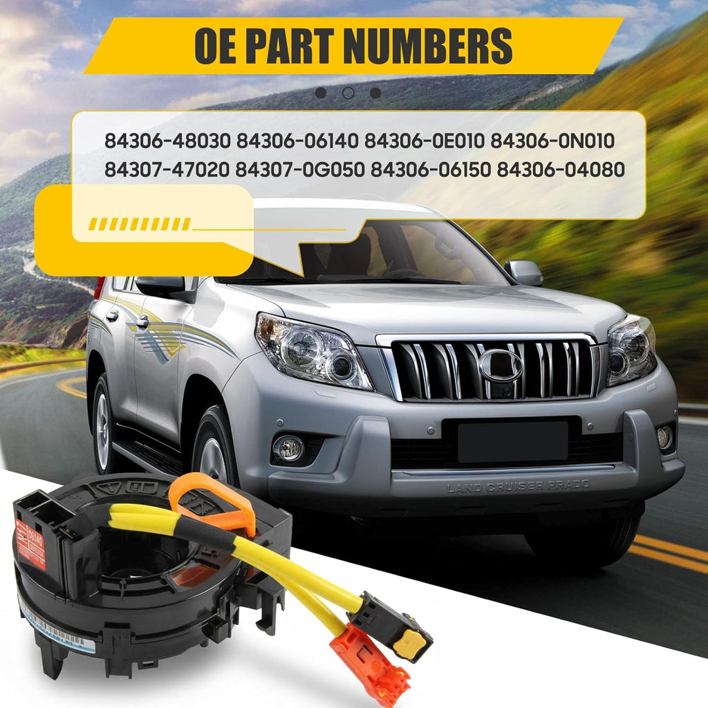 Replacement Wire for Toyota Tacoma Camry Corolla RAV4 Tundra Prius Sienna 4Runner Highlander Avalon Yaris Sequoia Matrix Prado, Fits Part# 84306-48030 84306-06140 84306-0E010