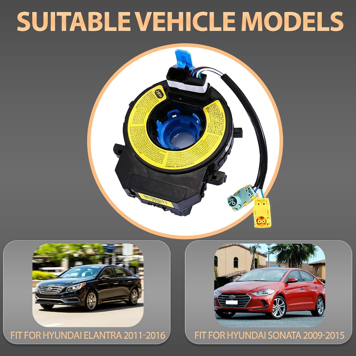 OEM 93490-3Q120 Compatible with Hyundai Sonata 2011 2012 2013 2014 2015 Elantra 2011 2012 2013 2014 2015 2016 Replacement Part# 93490-3X040