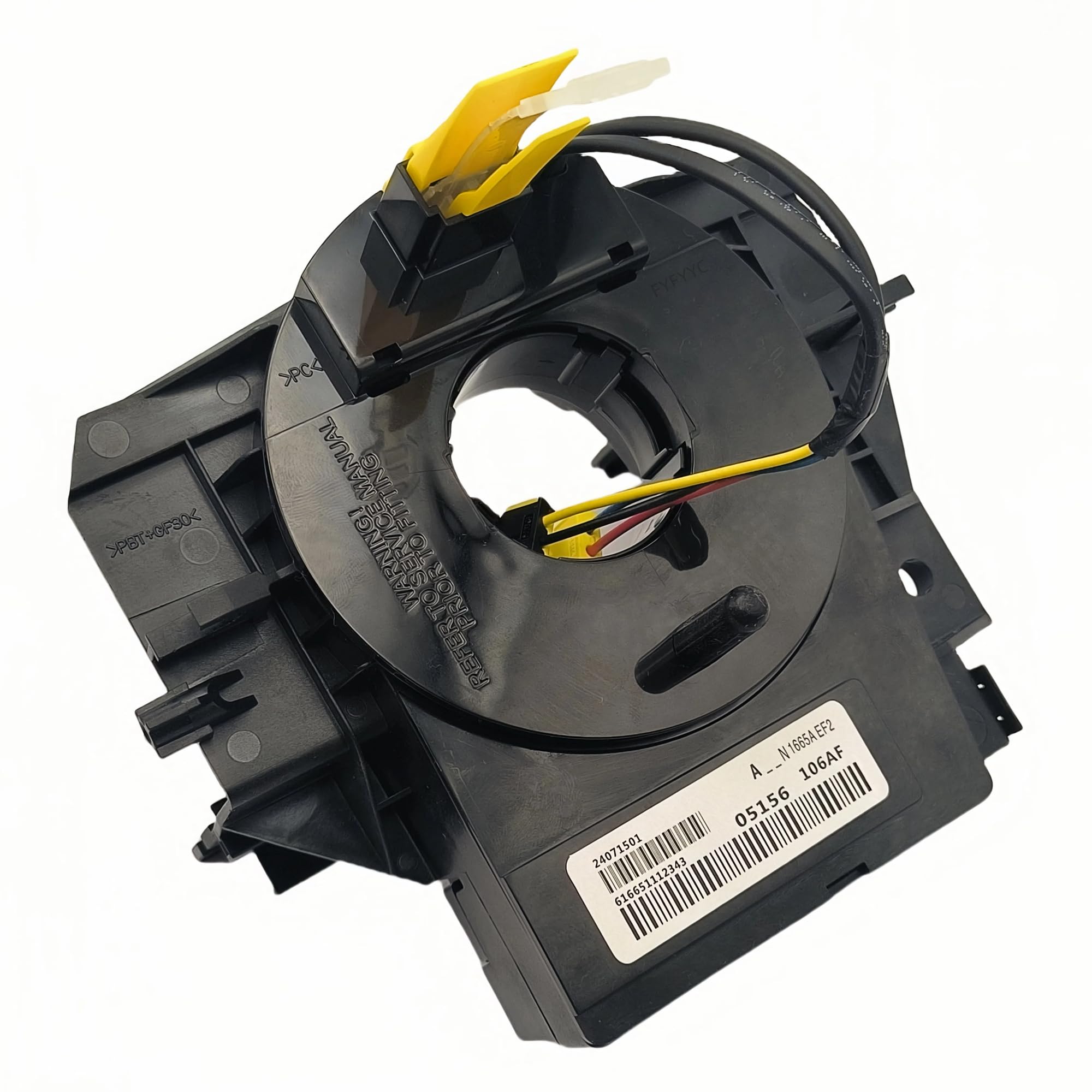 5156106AF Steering Sensor Assembly Clcok Spring Fits 2007-2018 Wrangler JK, Grand Cherokee WK, Patriot MK/Compass MK; Replaces 5156106AG/AA/AB. (with an Angle Sensor)