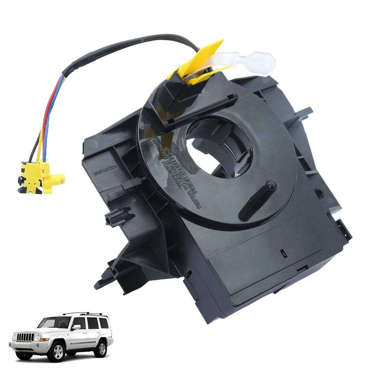 Angle Sensor Clock Spring for Jeep Wrangler JK/Compass MK/Patriot MK 2007-2018（5156106AF/AG/AA/AB/AC/AD Compatible）