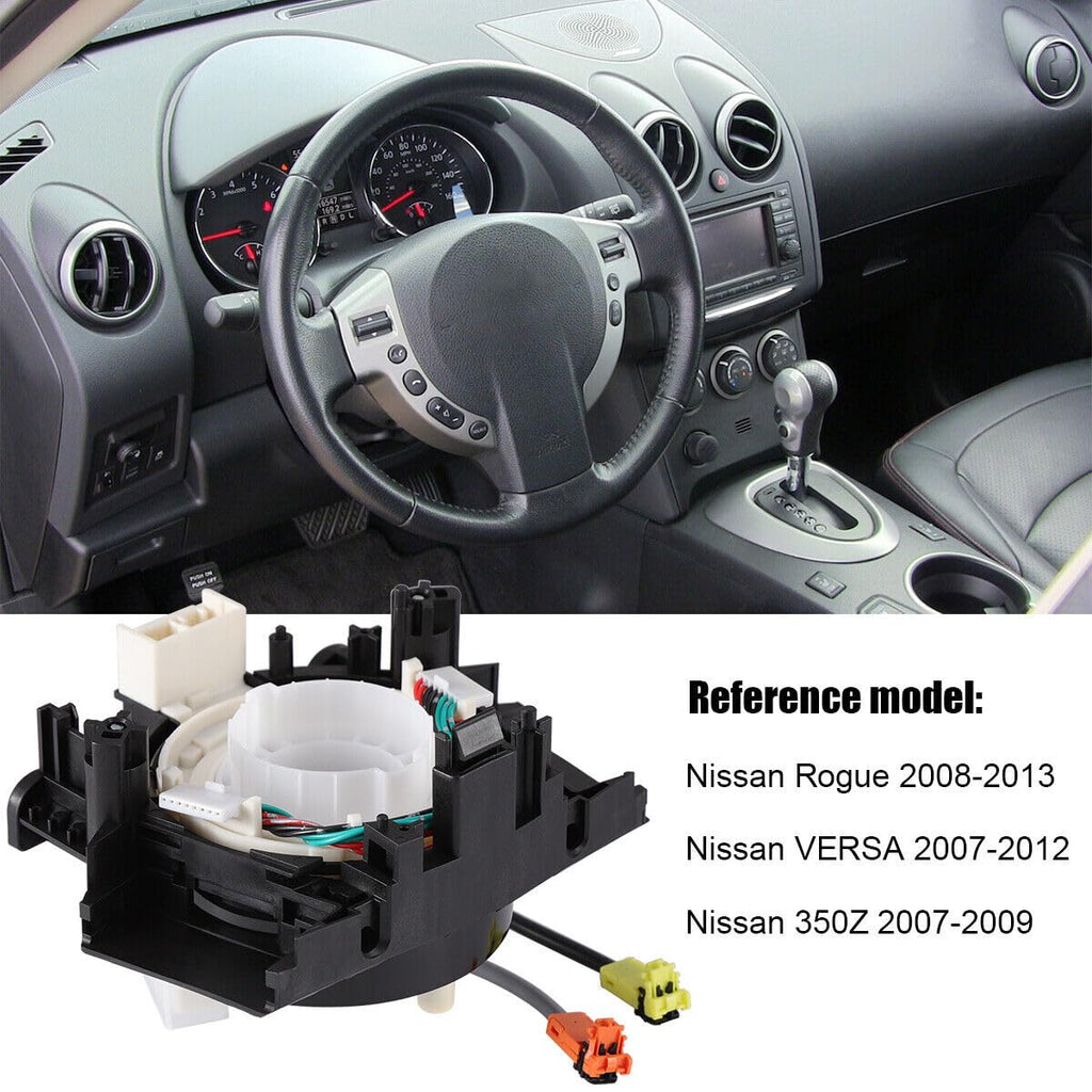 25567-ET025 Replacement 𝐂𝐥𝐨𝐜𝐤 𝐒𝐩𝐫𝐢𝐧𝐠 Wire for Nissan Titan 2004-2015,Rogue 2007-2015,Versa/Sentra 2007-2012,Murano 2003-2007,Maxima/Quest/350Z 2004-2009# 25567-5X00A/CB66A 25560-9CH2D