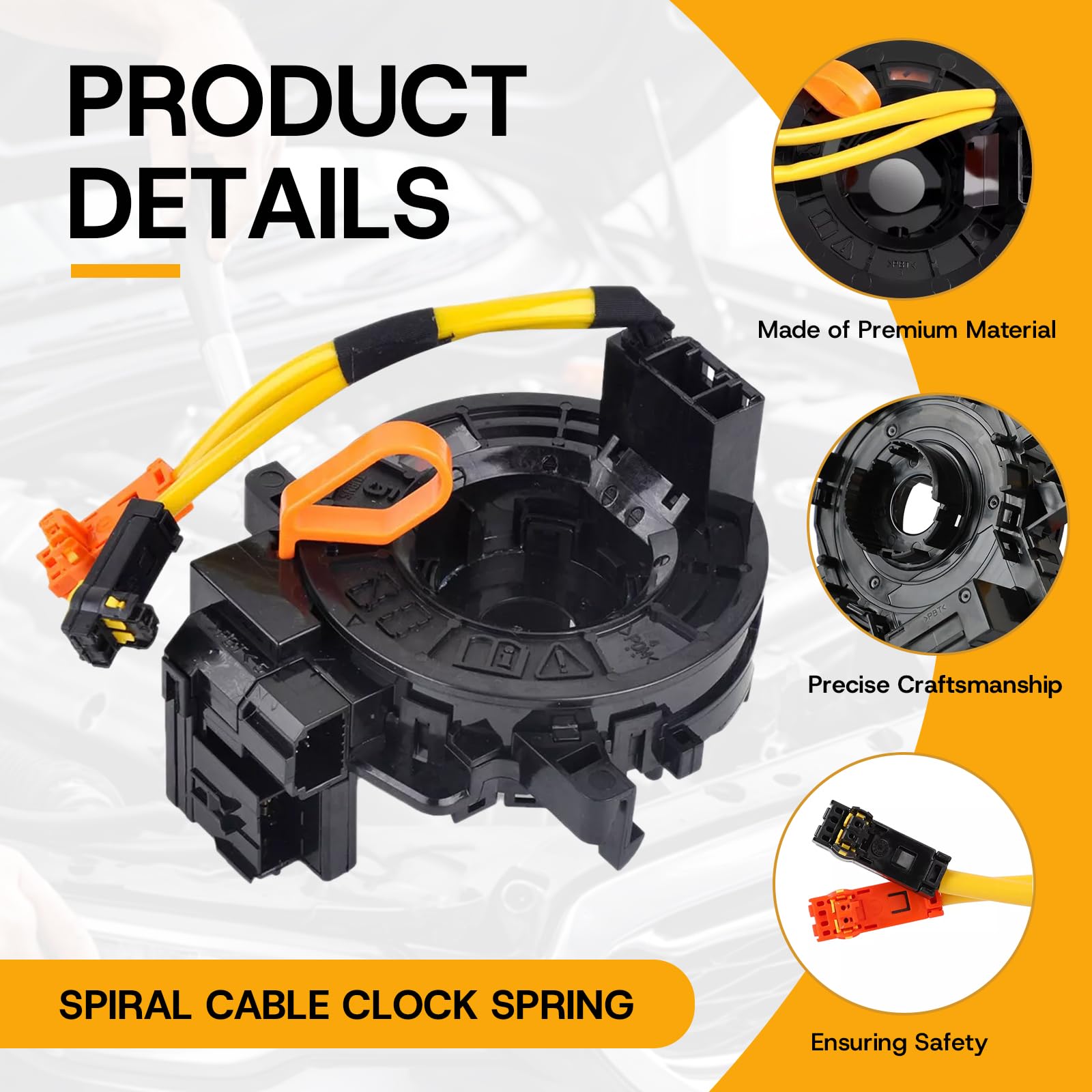 Replacement Wire 84306-0E010 84306-48030 Fit Toyota Avalon Rav4 Tundra, 2009-2012 Corolla, 2008-2012 Highlande, 2005-2009 Tacoma, 007-2011 Camry