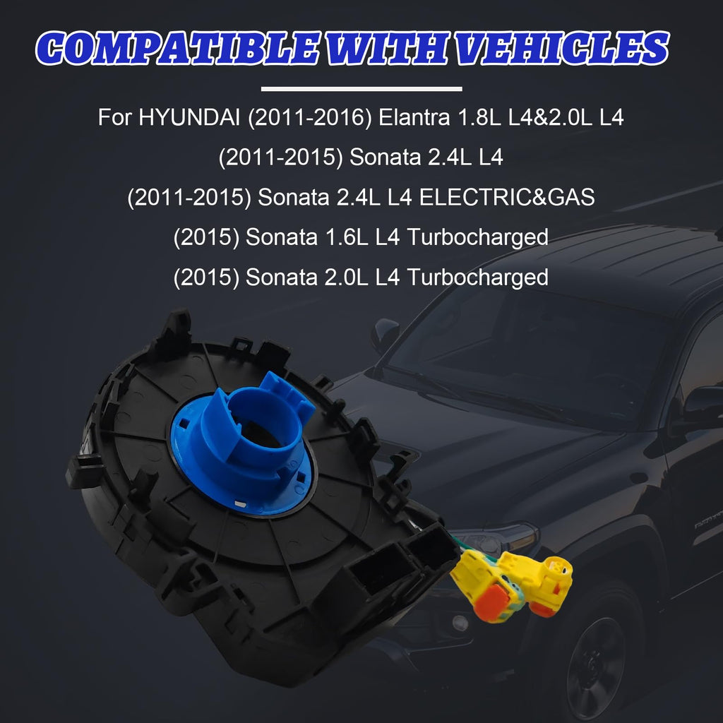 Replacement Steering Wheel Wire Harness for Hyundai Elantra 2011 2012 2013 2014 2015 2016, for Hyundai Sonata 2009 2010 2011 2012 2013 2014 2015 OE Number 93490-3X040 93490-3Q120