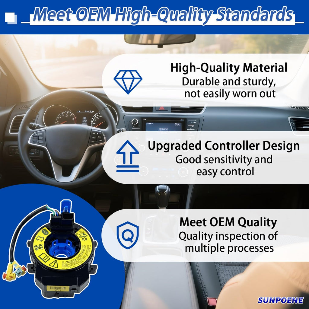 Upgraded Replacement 93490-3Q120 Compatible with Hyundai Elantra 2011-2016, Sonata 2009-2015, Replace 93490-3X040 93490-1W120