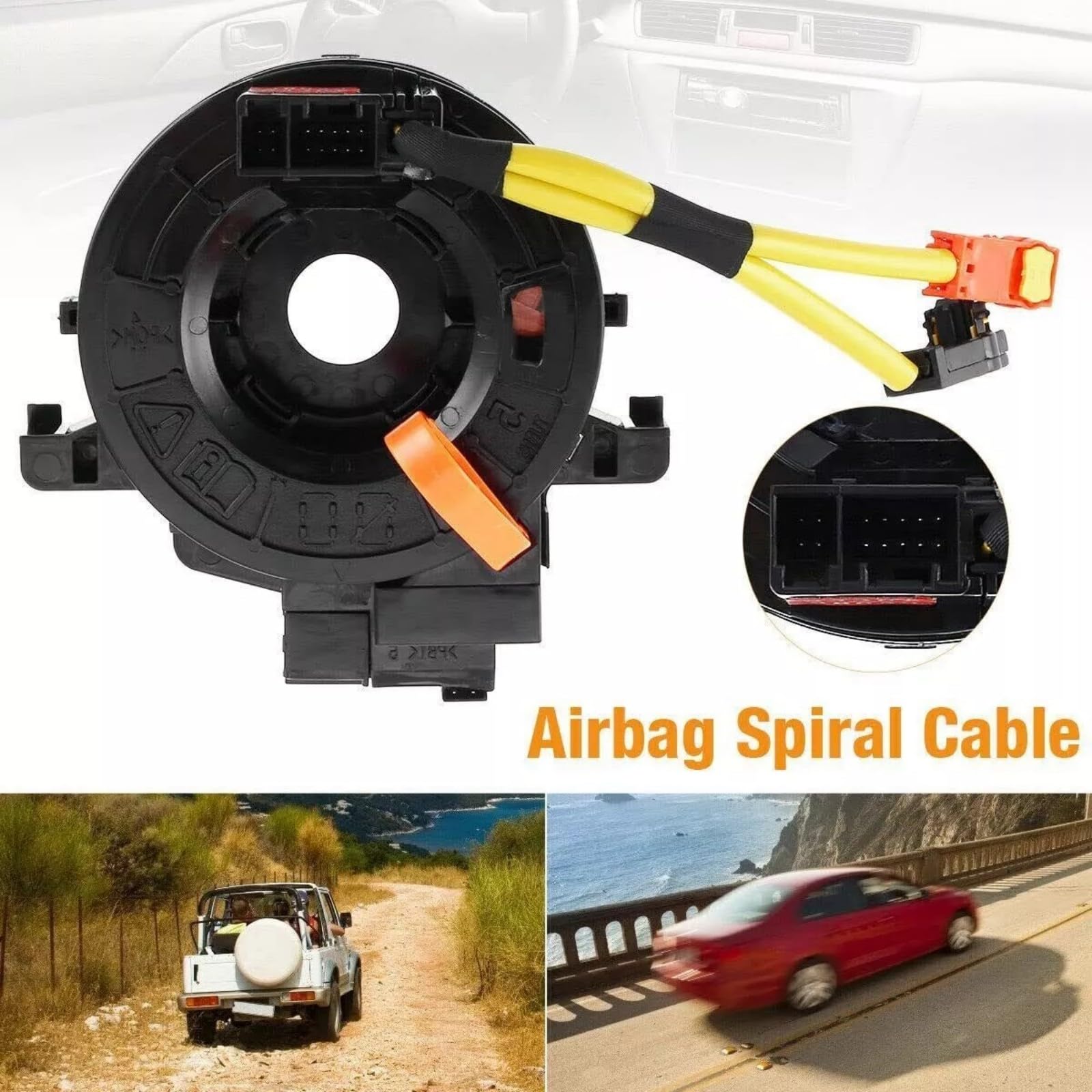 Replacement Parts OEM 84306-48030 Steering Wheel for T-y-ta Tacoma 2005-2015 Prius 2003-2016 Tundra 2009-2021 Camry 2006-2014 Corolla 2006-2018 Highlander 2007-2014 84306-06140, 84306-0E010