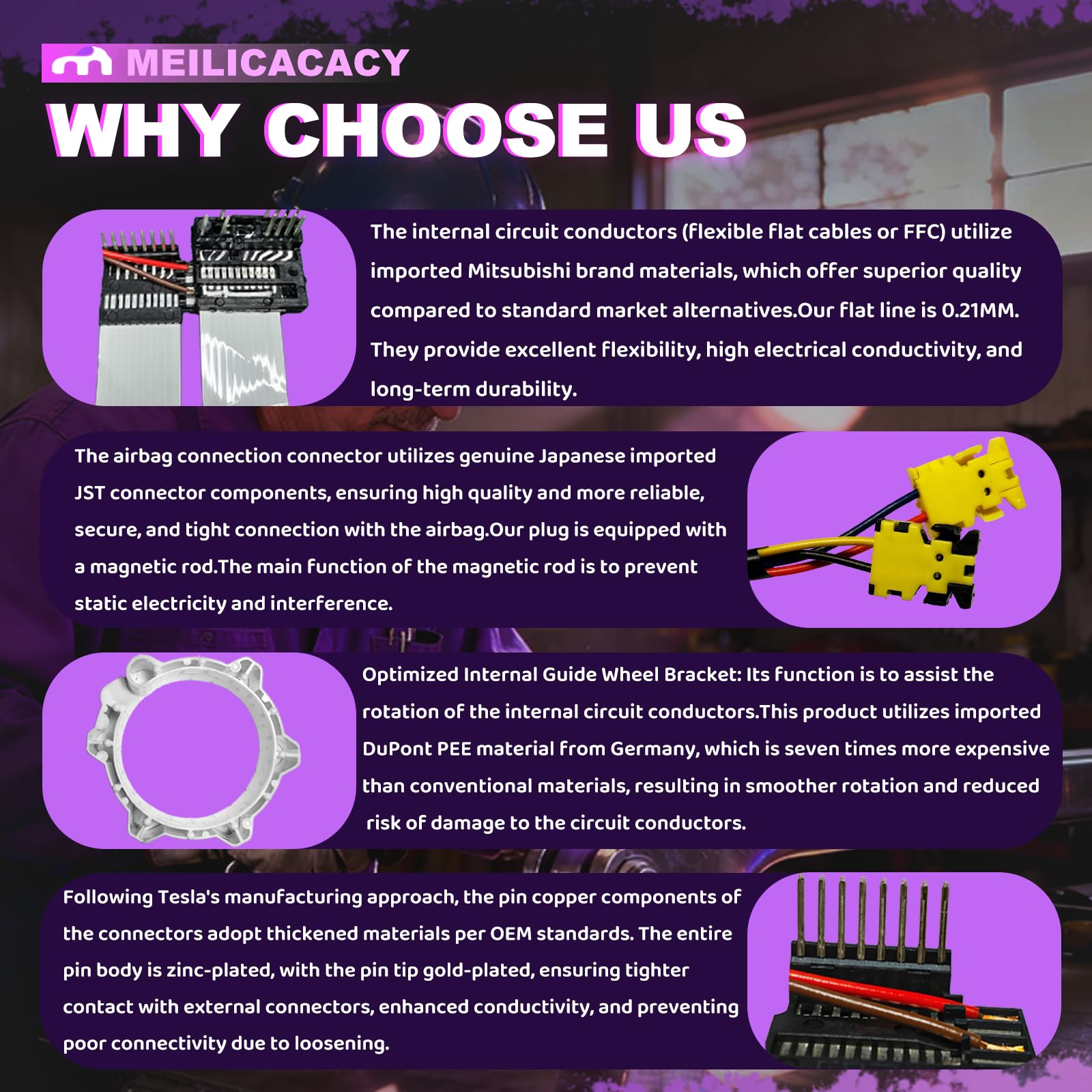 14 PINS Assy Assembly for Chrysler for Dodge Avenger 2.4L 3.6L for Jeep 2014-2017 Wrangler 3.6L V6 Compass 2.0L 2.4L 5156106AA / 5156106AF / 5156106AE / 5156106AD 68000477AA / 68193280AB