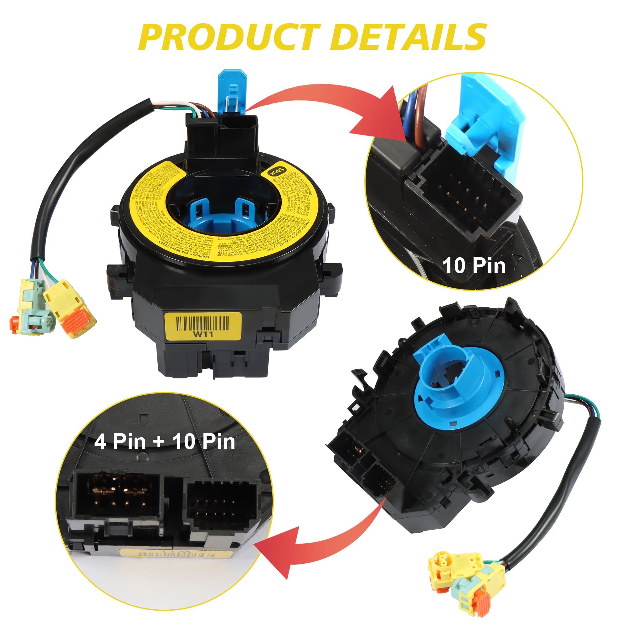 93490-3Q120 93490-3X040 Replacement Harness Fits for Hyundai Elantra 2011 2012 2013 2014 2015 2016, for Hyundai Sonata 2009 2010 2011 2012 2013 2014 2015, Comptible with Hyundai Accessories