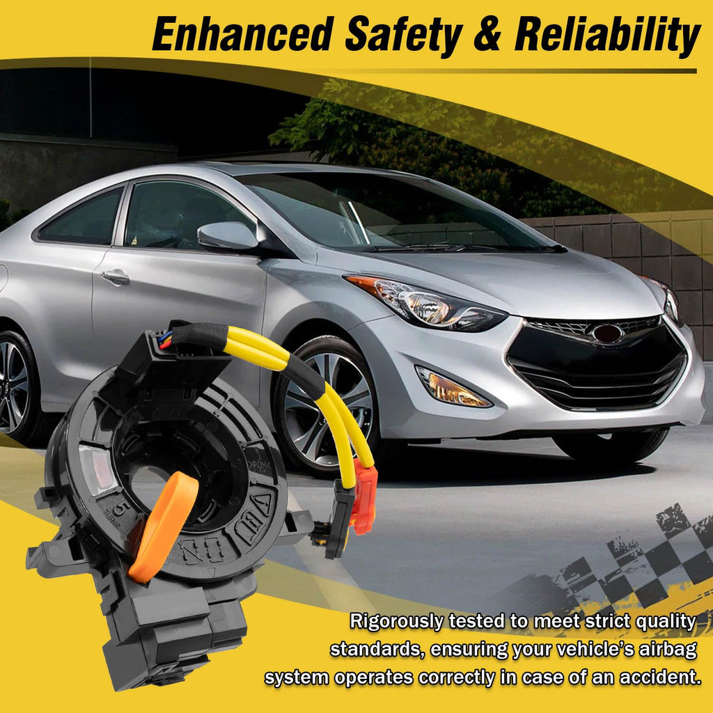 Replacement Wiring Harnesses Clcok-Spring for Toyota Camry,Tundra, Tacoma, RAV4, Corolla, Matrix, Sequoia, Yaris, Avalon, Highlander, 4Runner, Prius, Sienna, Prado Fits Part# 84306-48030/06140/0E010