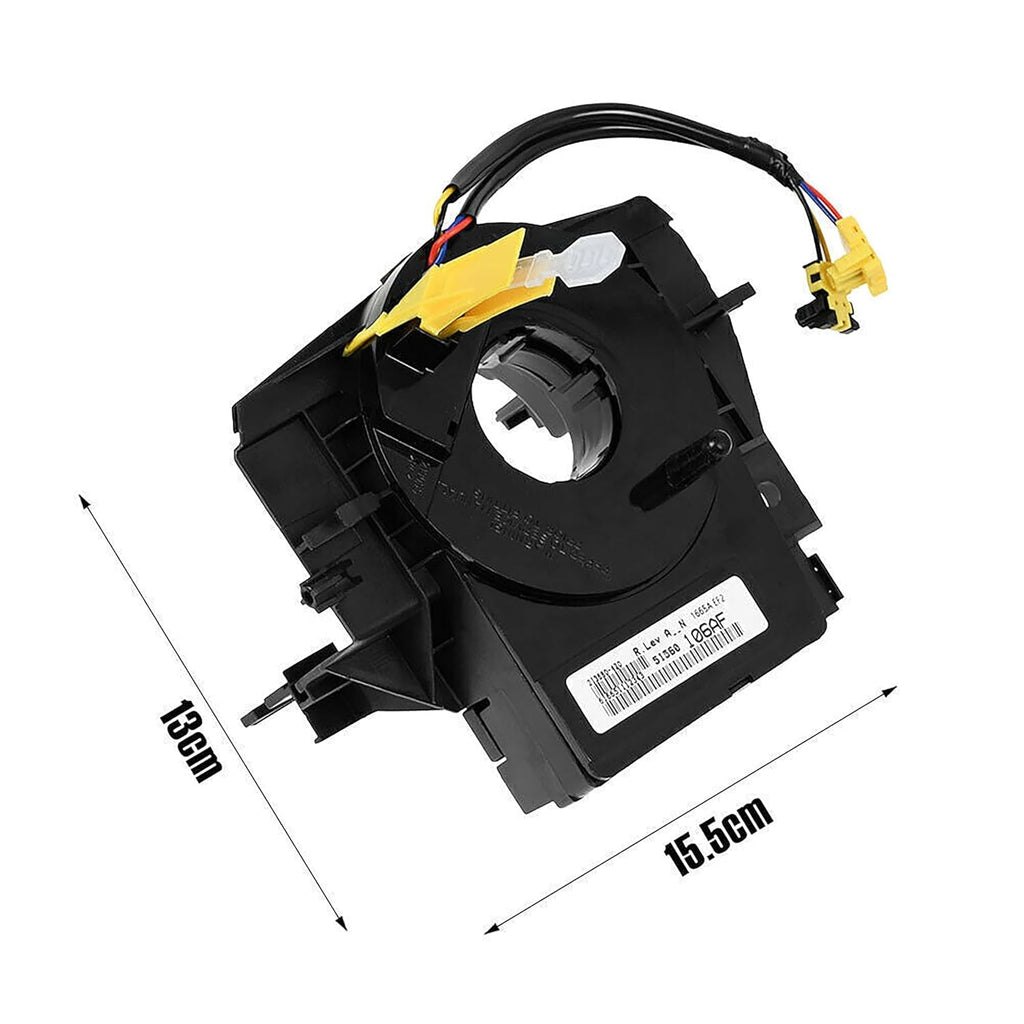 5156106AF Replacement Steering Wheel Wire Clcok-Spring Compatible with Jeep Wrangler JK, Grand Cherokee WK, Compass MK/Patriot MK(with an Angle Sensor) 𝟐 𝐘𝐞𝐚𝐫 𝐖𝐚𝐫𝐫𝐚𝐧𝐭𝐲