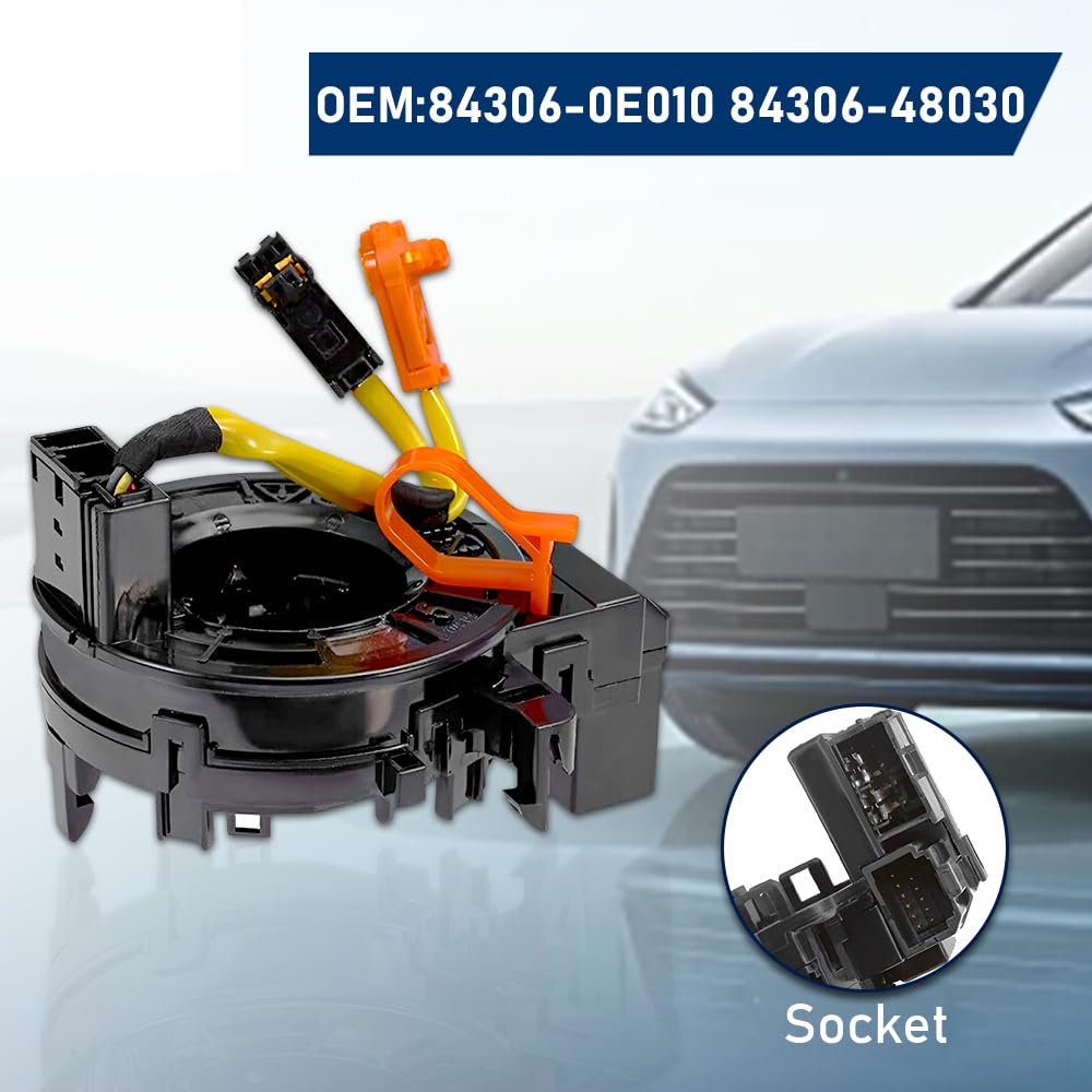 Clcok-Spring 84306-0E010 for Toyota Camry, Corolla, RAV4, Tacoma, Tundra, Prius, Sienna, 4Runner, Highlander, Avalon, Yaris, Sequoia, Matrix