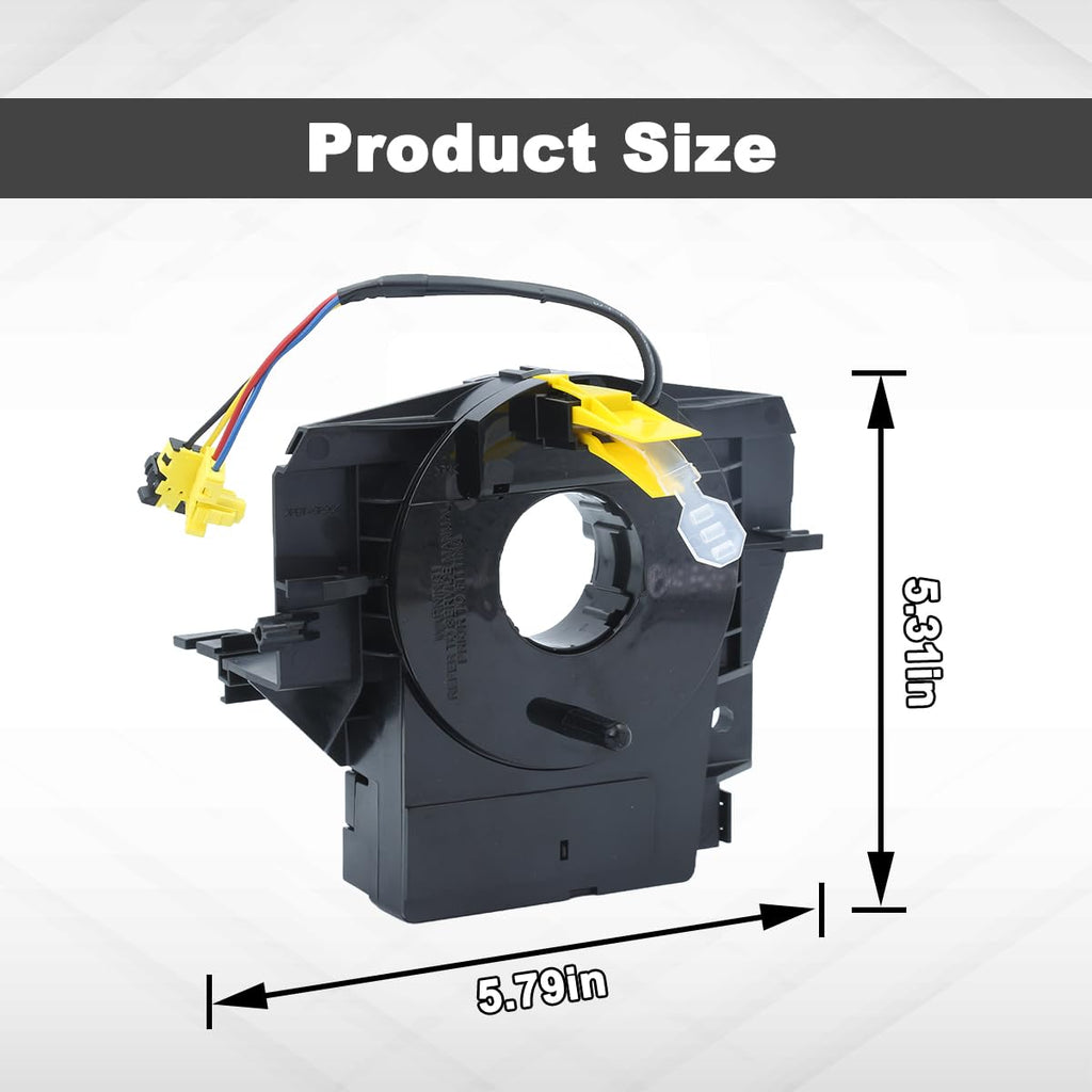 Angle Sensor Clock Spring for Jeep Wrangler JK/Compass MK/Patriot MK 2007-2018（5156106AF/AG/AA/AB/AC/AD Compatible）