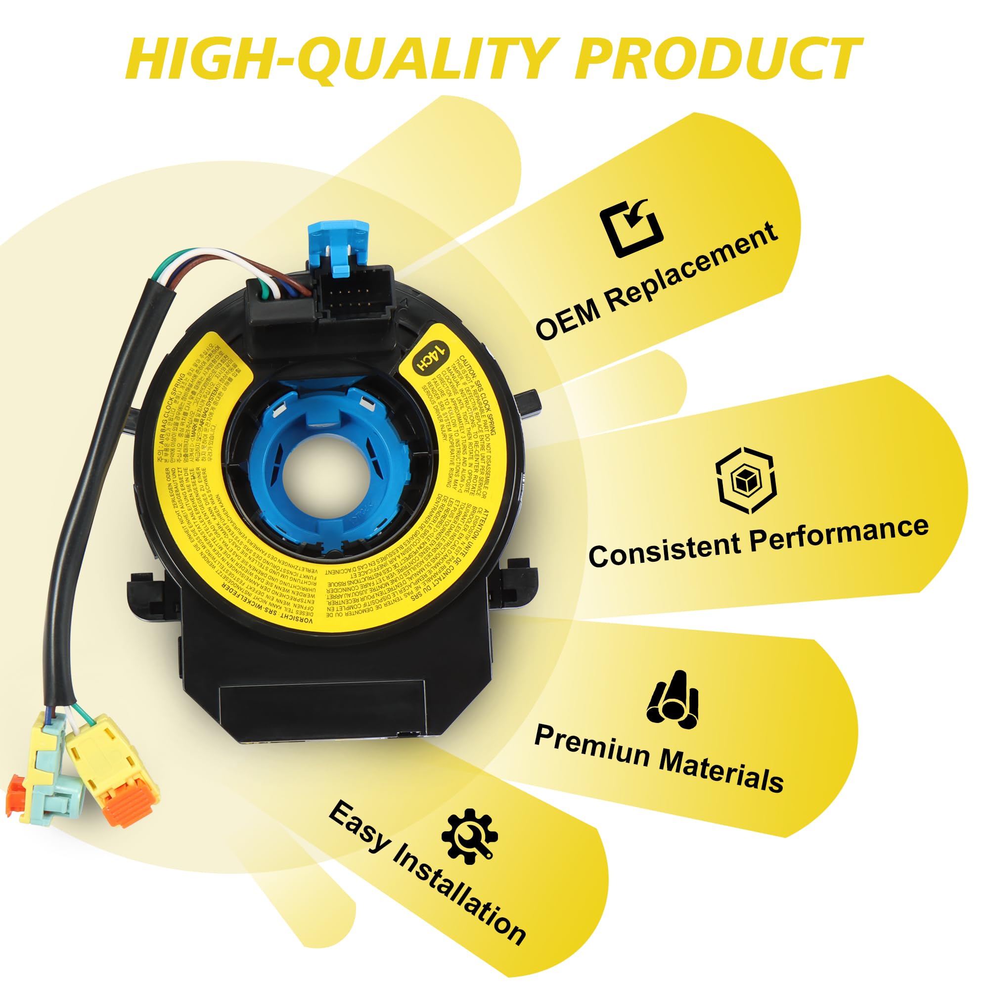 93490-3Q120 93490-3X040 Replacement Harness Fits for Hyundai Elantra 2011 2012 2013 2014 2015 2016, for Hyundai Sonata 2009 2010 2011 2012 2013 2014 2015, Comptible with Hyundai Accessories