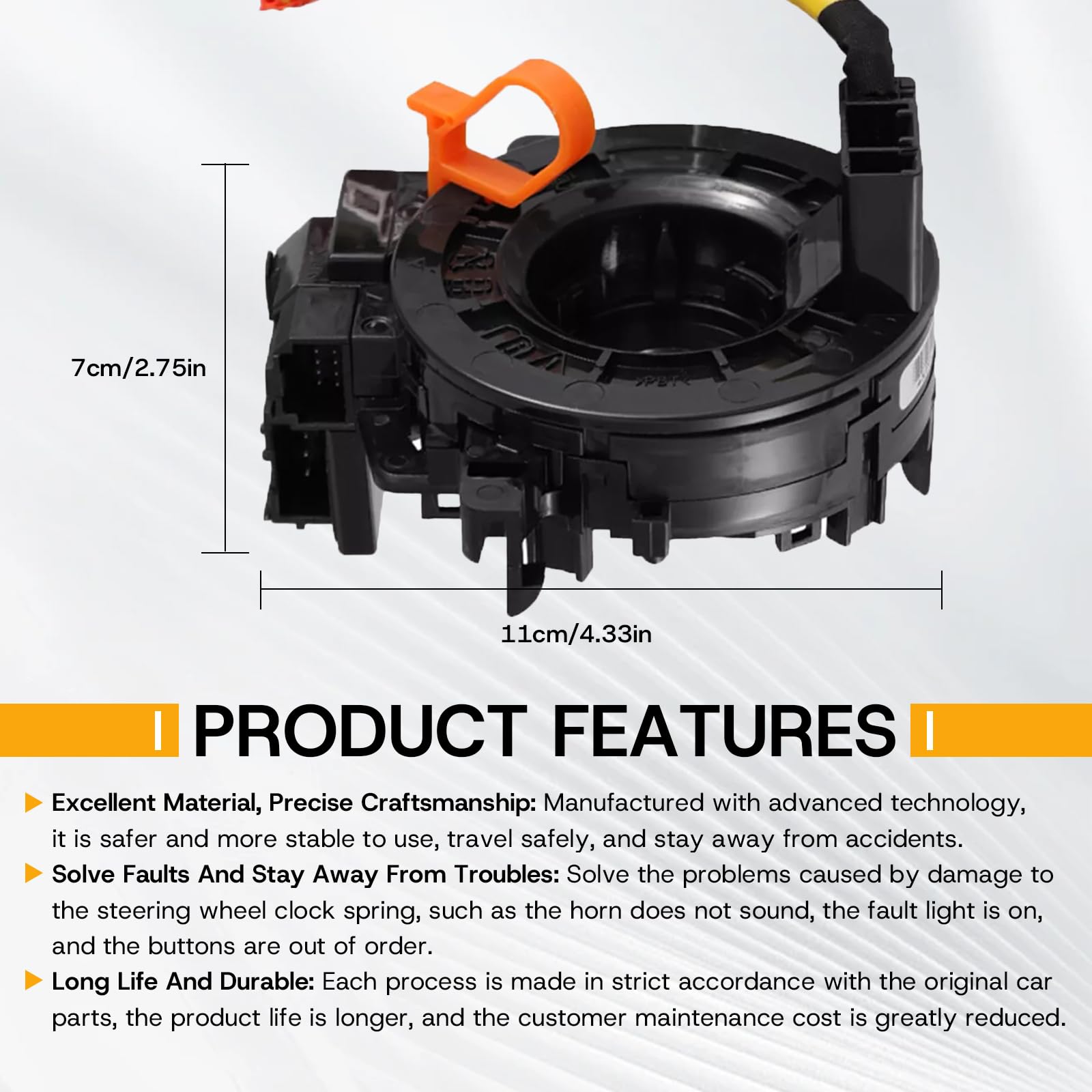 Replacement Wire 84306-0E010 84306-48030 Fit Toyota Avalon Rav4 Tundra, 2009-2012 Corolla, 2008-2012 Highlande, 2005-2009 Tacoma, 007-2011 Camry